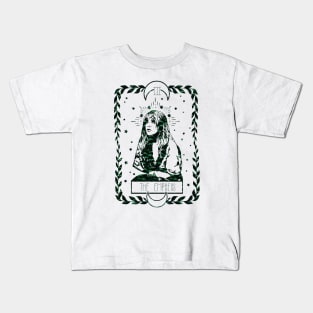 Stevie Nicks Pattern Kids T-Shirt